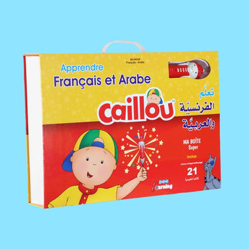 Apprends le français et l’arabe avec le stylo parlant de Caillou