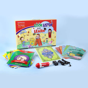 حقيبة Look Listen And Learn التعليمية: العربية والإنجليزية
