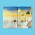 صندوق الصائم الصغير مع أنشطة رمضانية يومية وبوسترات الصلاة وقصص إسلامية للأطفال.