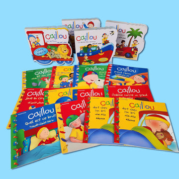 Pack Caillou bilingue (français–arabe)