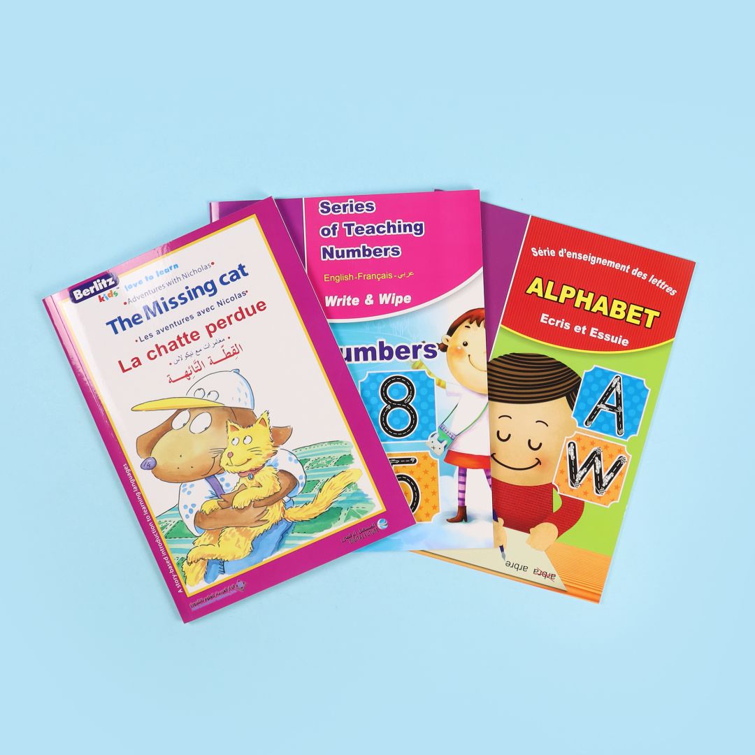 Learning Languages For Kids from Berlitz (A-E-F)