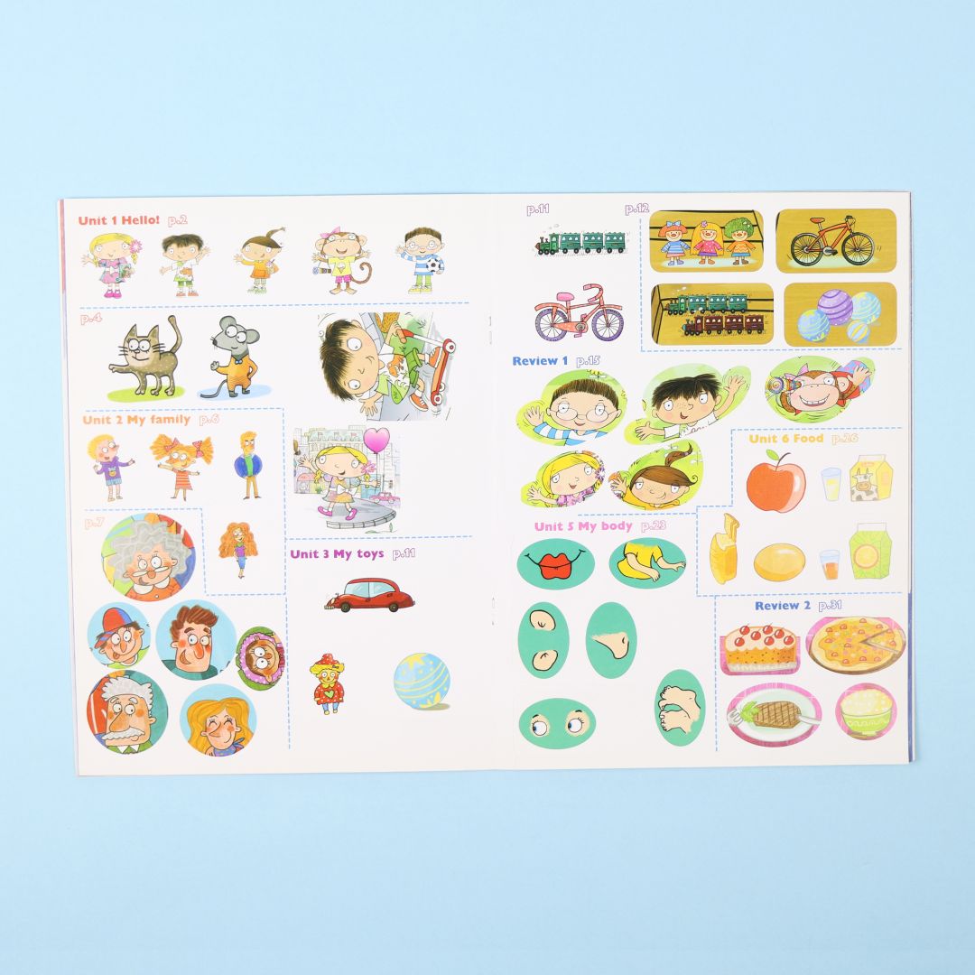 كتاب English Journey KG1 مع التطبيق برنامج متكامل لتعليم اللغة الإنجليزية للأطفال