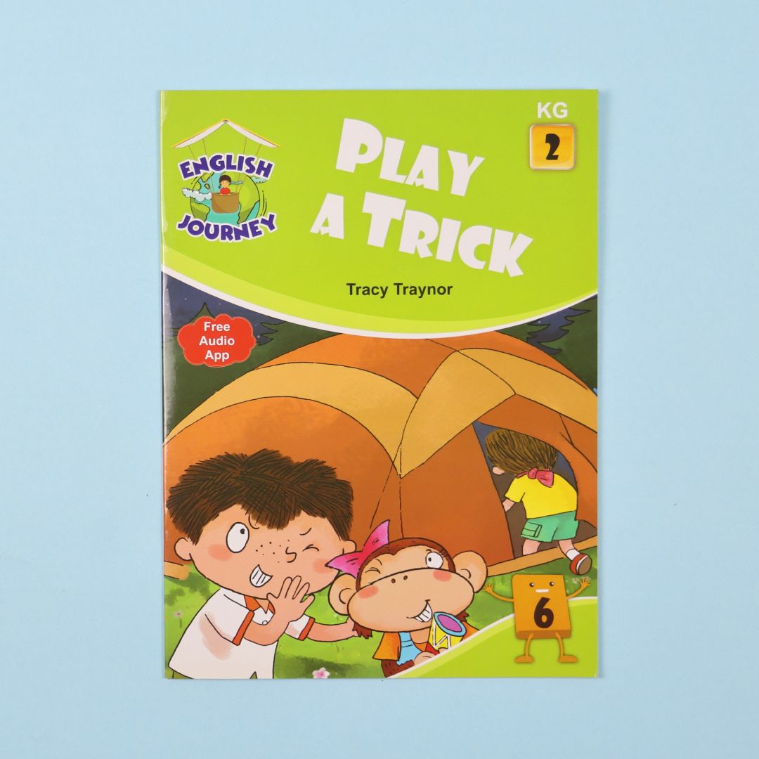 English Journey Stories KG2 مجموعة من 6 قصص إنجليزية صوتية ومصوّرة للأطفال من 4 سنوات مع تطبيق وأنشطة