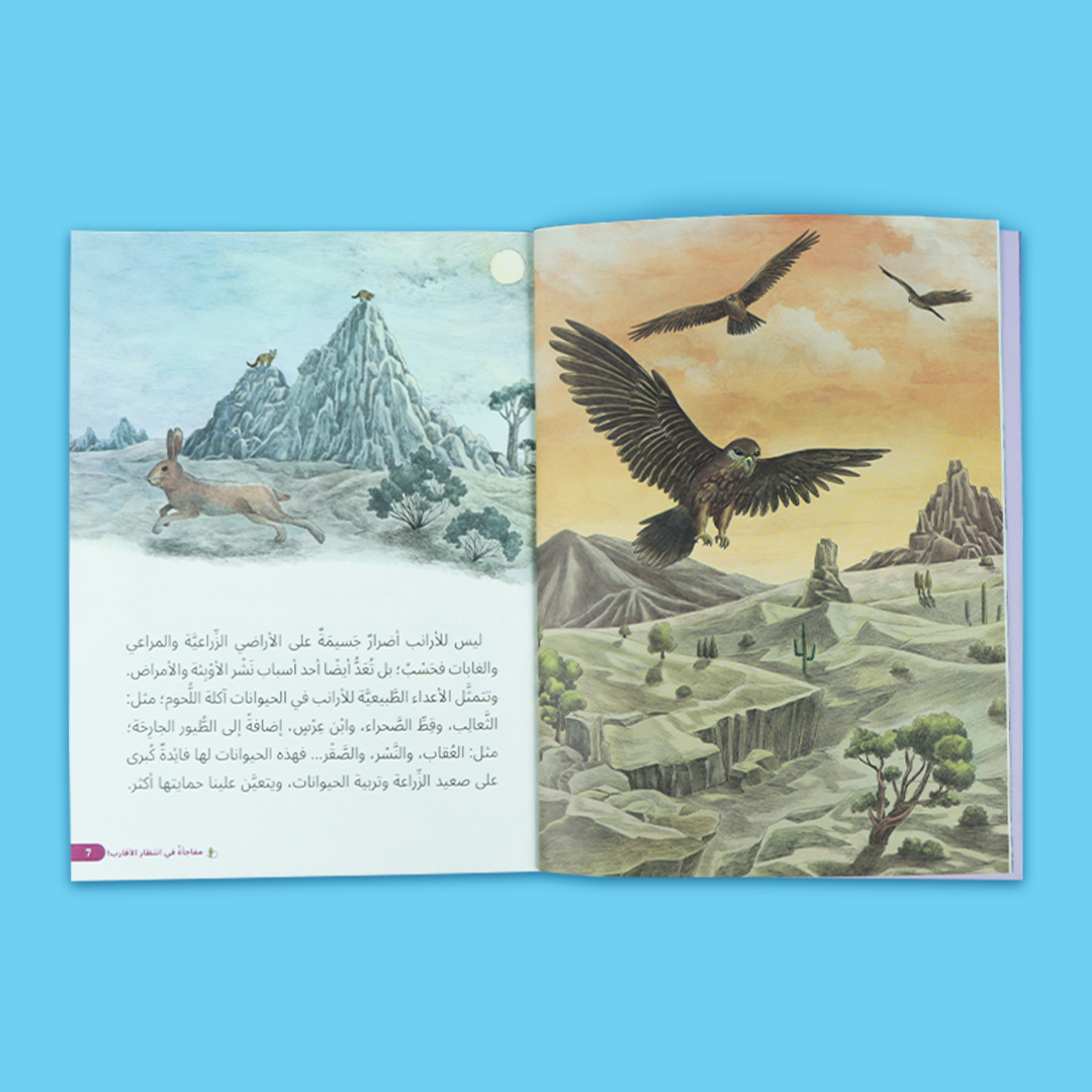 قصة مغامرة عن الصداقة والعمل الجماعي في الصحراء
